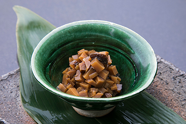 どんこ椎茸と筍の山椒煮
